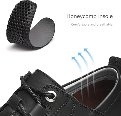 Men's Leather Casual Shoes Fashion Sneakers Driving Loafers Walking Shoes for Men