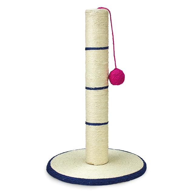 Foto 3 de 4 de Arquivet Rascador para gatos de poste con bola - Rascadores para gatos - Arañador para gatos