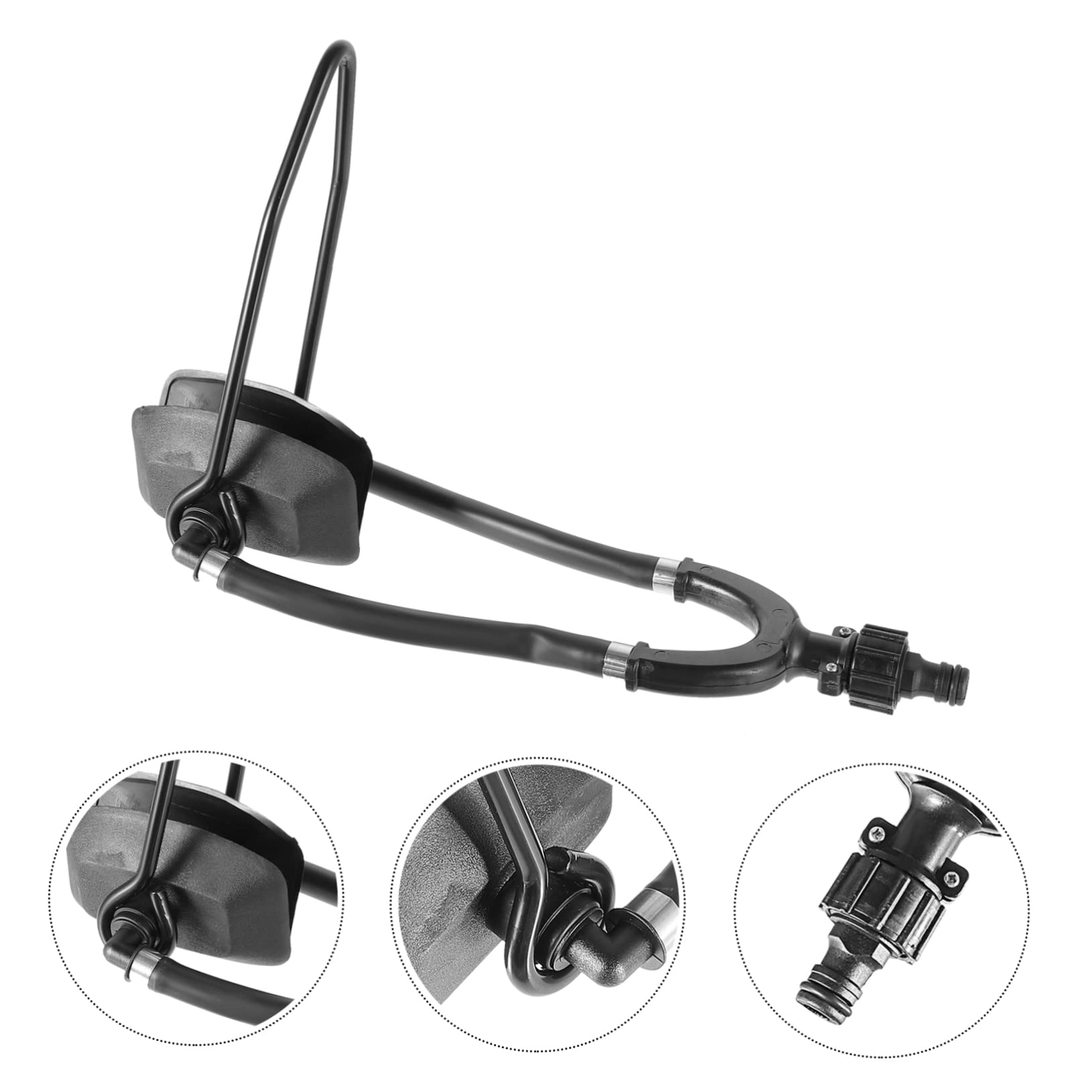 INOOMP 2St Außenliegende Waschmaschine Außenbordspüler Bootsmotoren Ohrenreinigungsset Anhängerzubehör Motorreiniger Motorspüler quadratischer Kopf Ärmel Ohrenschützer Waschmittel Motor-