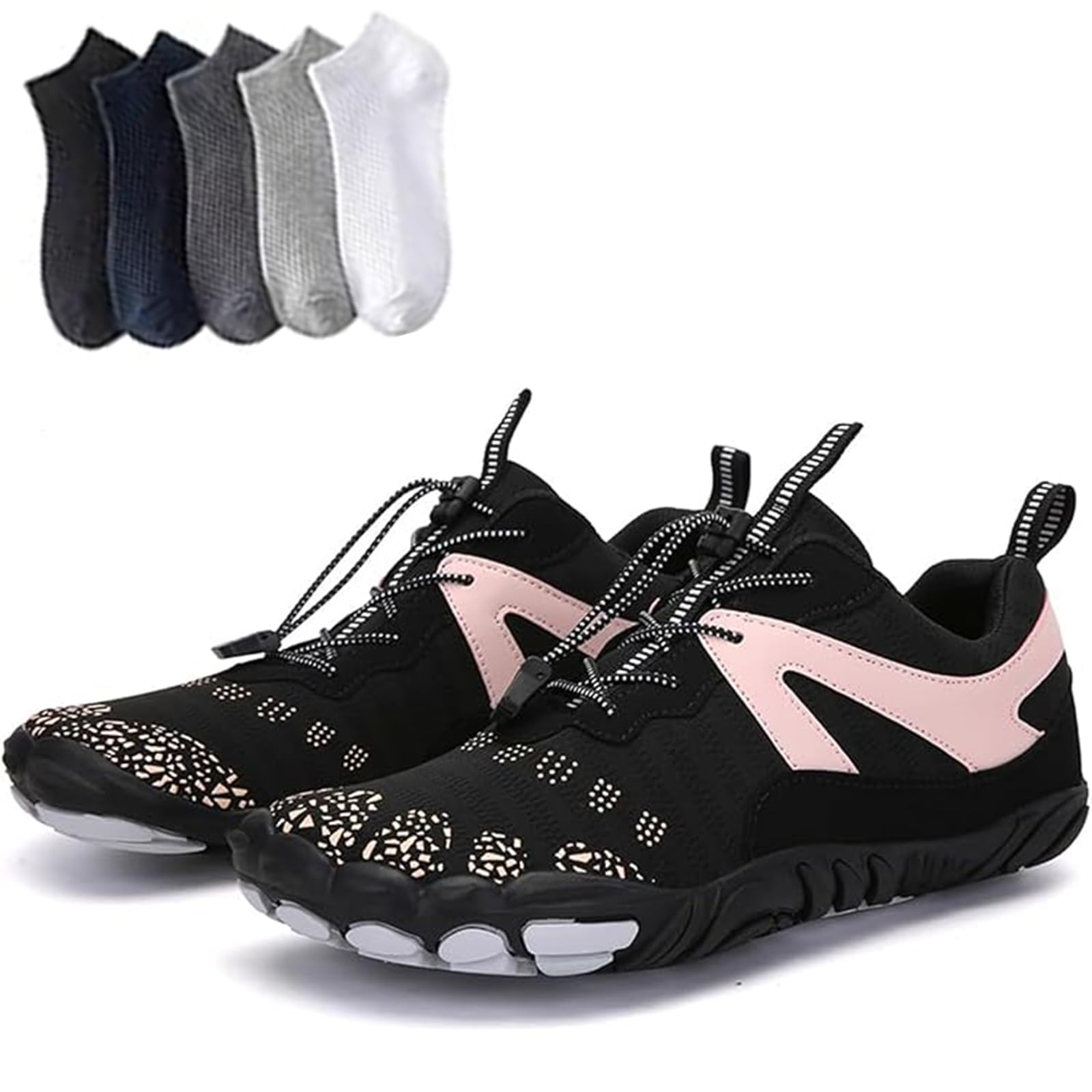 Hiking Womens Men, Pro Barefoot Shoes with Wide Toe Box, Healthy and Non-Slip Breathable Barefoot Shoes — view 21