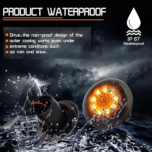 Miniatura 4 de Tonsya Para Ford Transit Connect 2010, 2011, 2012, 2013, 2014, 2015, 2016, 2017, 2018, 2019, 2020, 2021, Ford Transit Connect Side Fender Marker