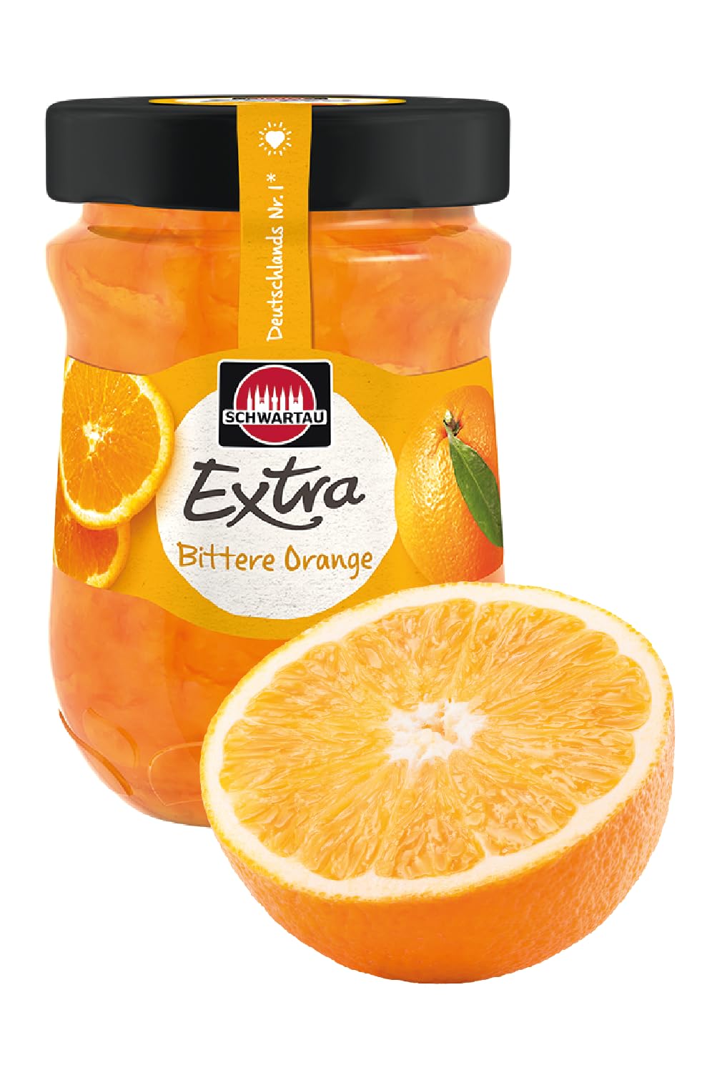 Schwartau Extra Bittere Orange, Marmelade, 340g