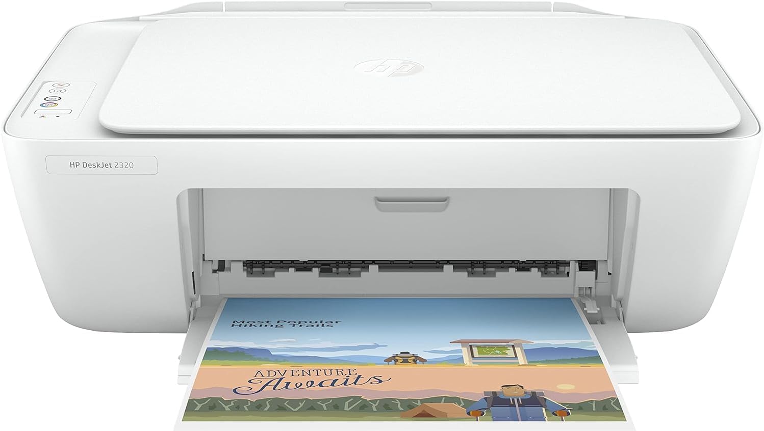 HP | DeskJet | Wired | Print, Scan, Copy | Manual Duplex | Print Speed: 7.5ppm(black) / 5.5ppm(color) | Monthly Duty Cycle: Up to 1000 pages | DJ2320 | UAE Version