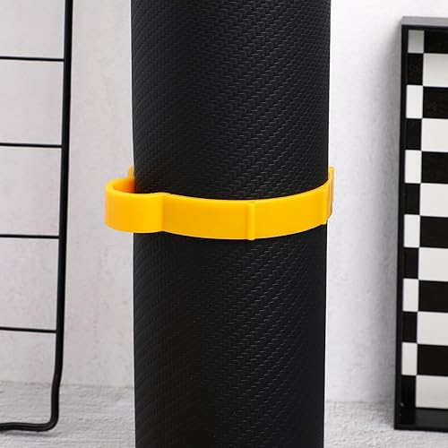 Miniatura 2 de VICASKY 4 piezas de círculo de encuadernación de hojas para automóvil, accesorios de herramientas automotrices, calcomanías para portarrollos de