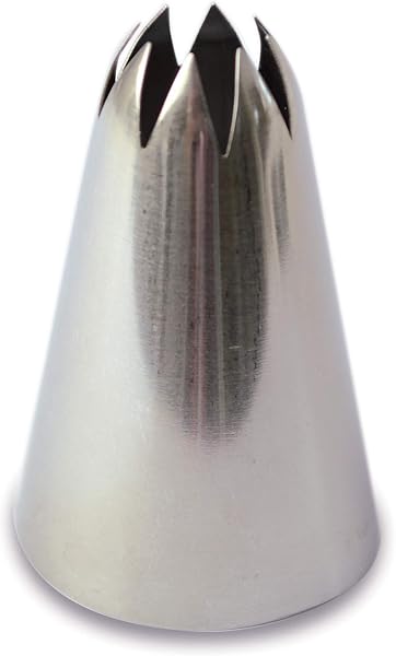 Scrapcooking 1802 Douille Etoile Inox Argent 14 x 10,8 x 3,2 cm, Étoile - 2