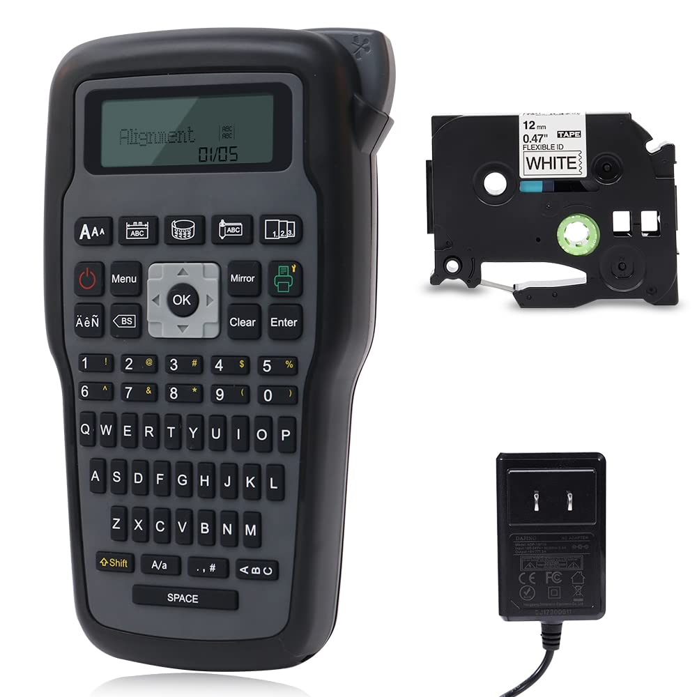 Buy Label Maker Machine with Tape, Portable Handheld Label Printer with