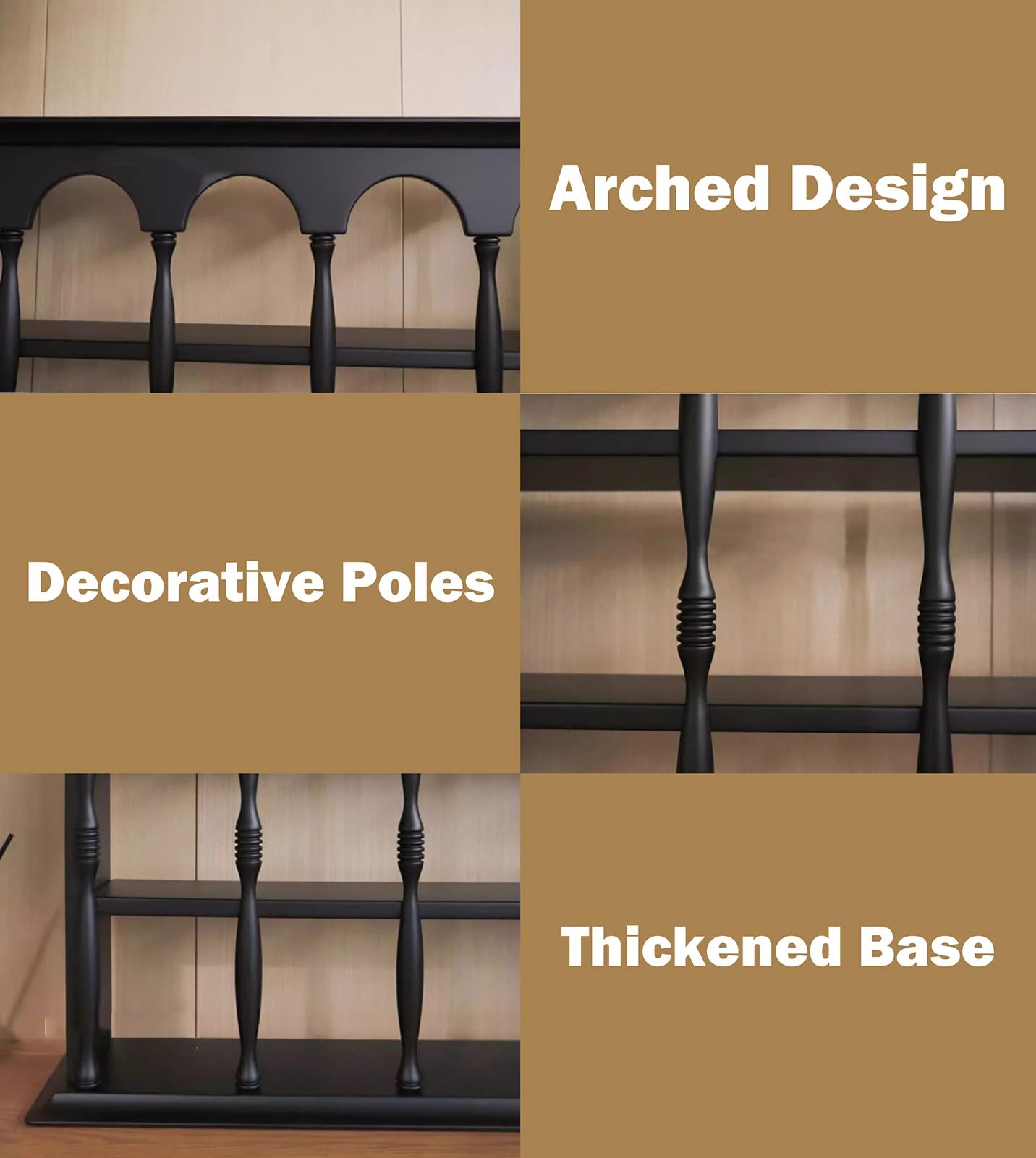 Tassenregal aus Holz – 12 Fächer, Wandmontage, Kaffeetassenhalter und Schnapsglas-Display für Heimdekoration und Küchenorganisation, elegantes weißes Finish