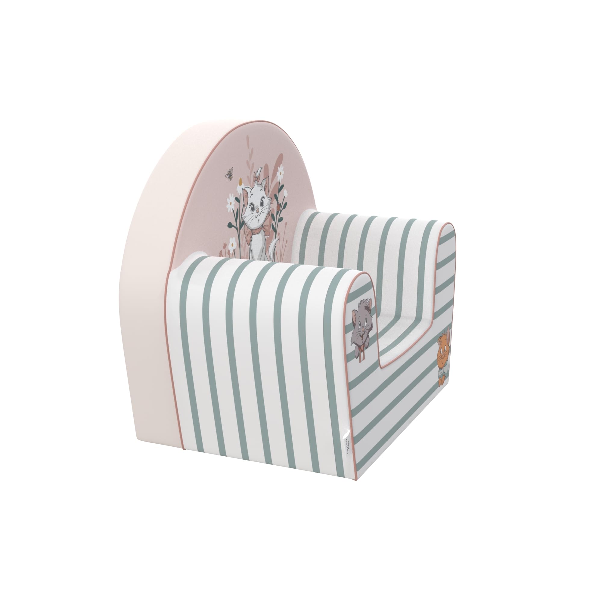 Disney Marie Aristogatos Sillón Infantil de Espuma con Funda Desenfundable