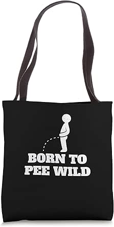 Amazon.com: Peeing Outside Born To Pee Wild Funny Nature Toilette Moon