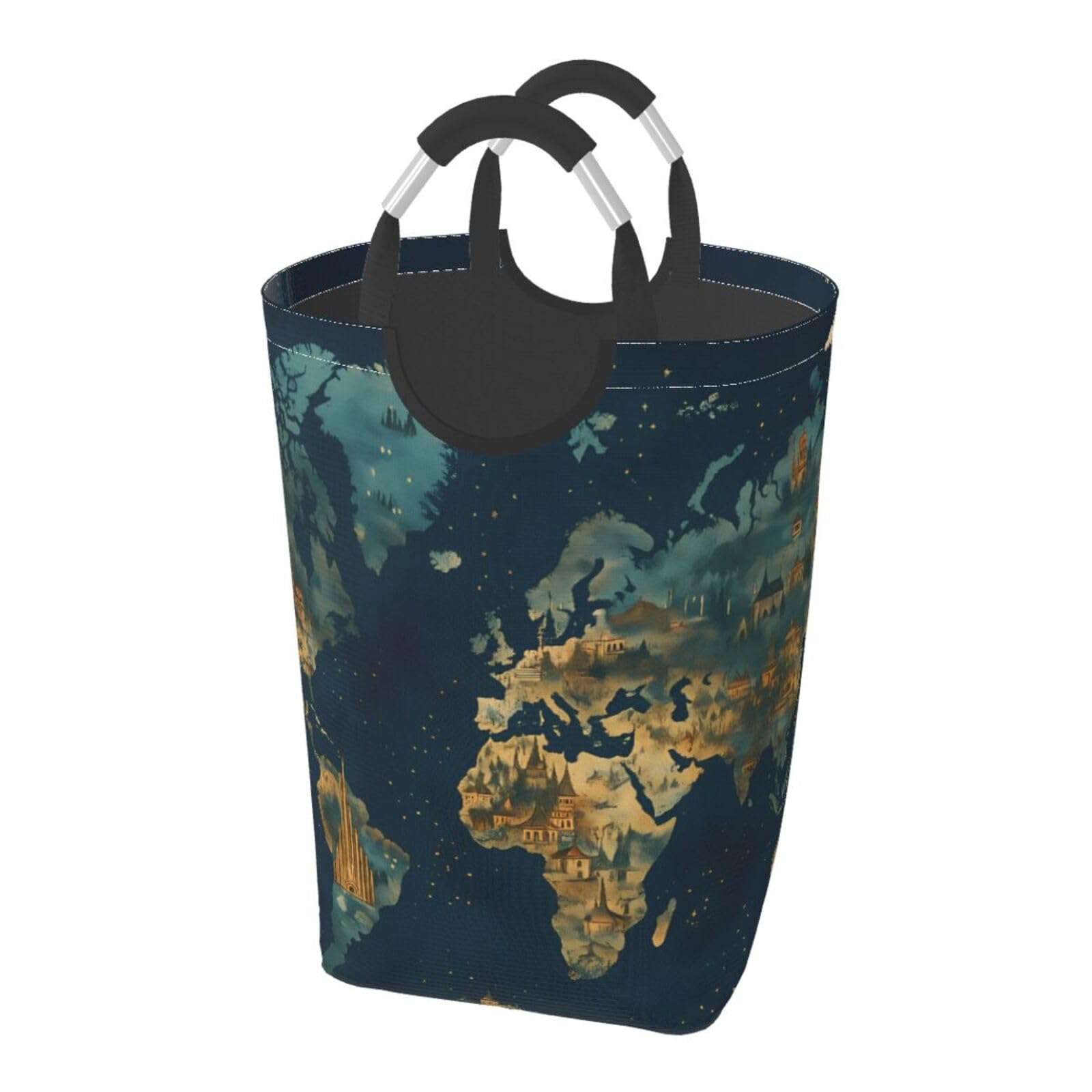Panier à linge compact pliable pour résoudre le manque de place dans la buanderie