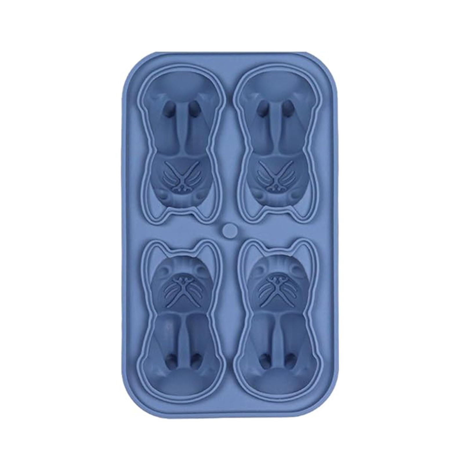 Simpatico cane zampa di gatto stampo per cubetti di ghiaccio in silicone per animali domestici snack
