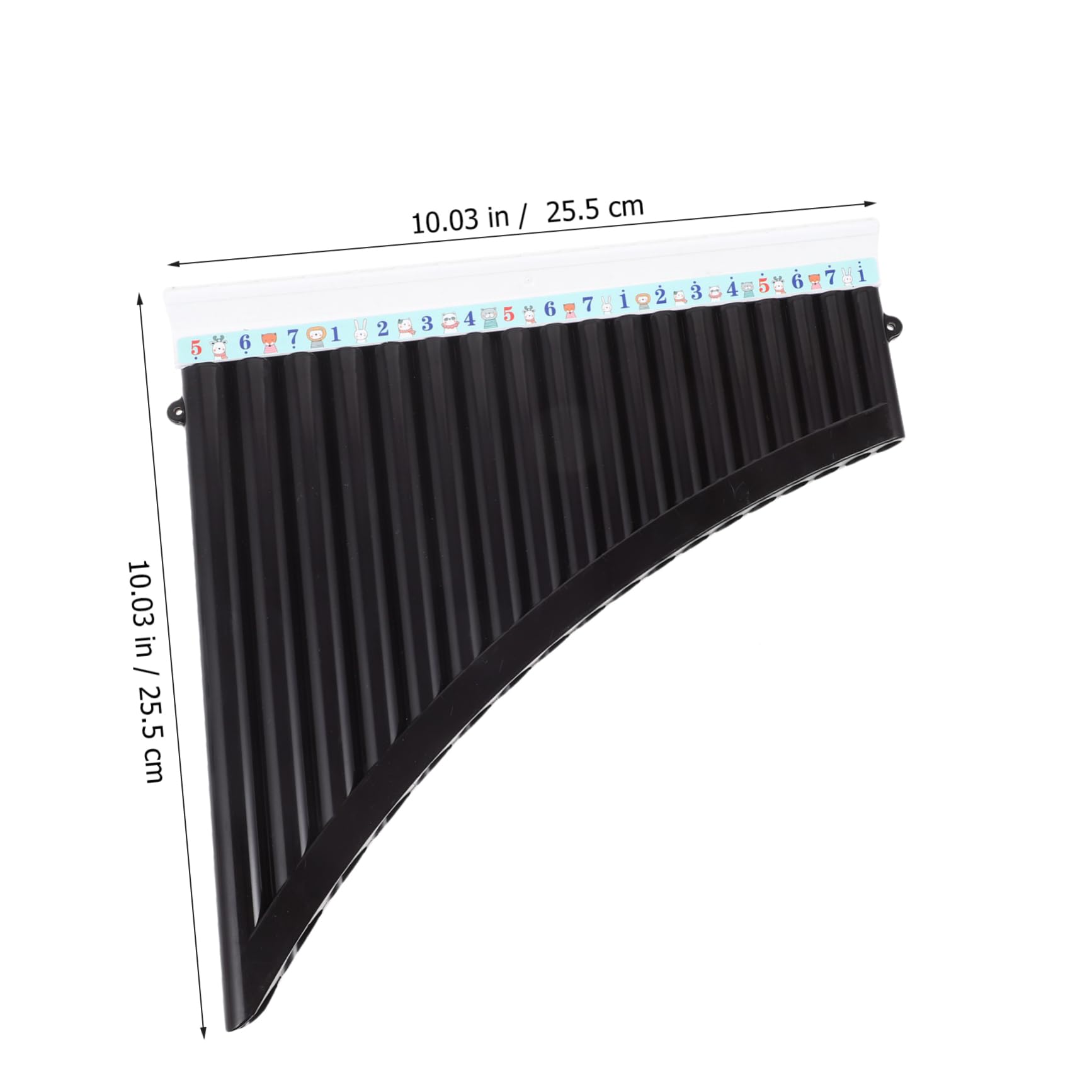 18 sifflets de pan en do majeur - Instrument de musique portable pour débutants et confirmés - Idéal pour les cours de musique et le développement créatif