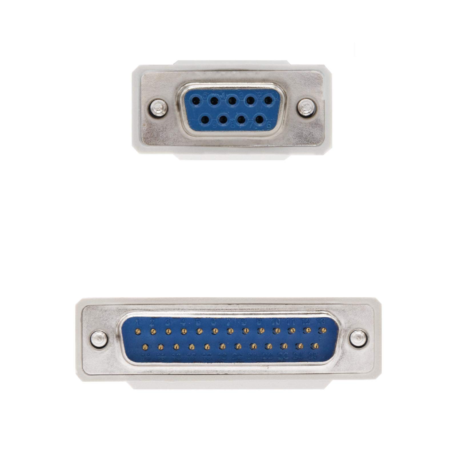 Cavo Seriale DB25 Femmina DB9 Maschio 1,8 M - Foto 2