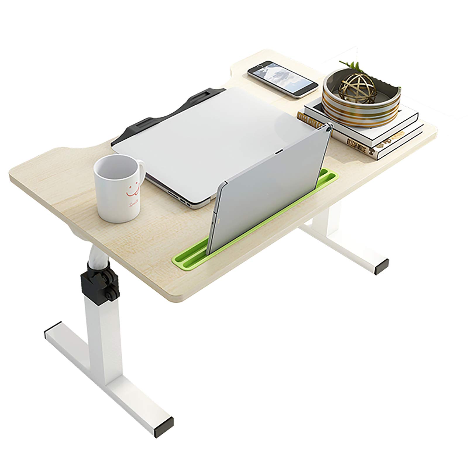 Support Réglable pour Ordinateur Portable,Table Pliante pour Ordinateur Portable,Table De Lit Compacte Et Légère pour PC Portable,pour PC Lecture Travail Et Repas Au Lit, Bureau, Sofa