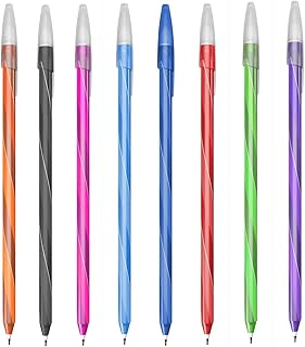 Caneta Esferográfica SPIRO GLOW, CIS, Multicor, Pote com 24 unidades  