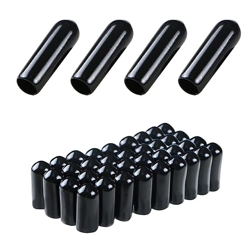 Aopin Cubierta de tapa de extremo redondo de goma de 325 pulgadas (0.118 in) Protectores de rosca de tornillo de PVC flexible de tuberĂa de tubo Aopin Cubierta de tapa de extremo redondo de goma de 325 pulgadas (0.118 in) Protectores de rosca de tornillo de PVC flexible de tuberĂa de tubo