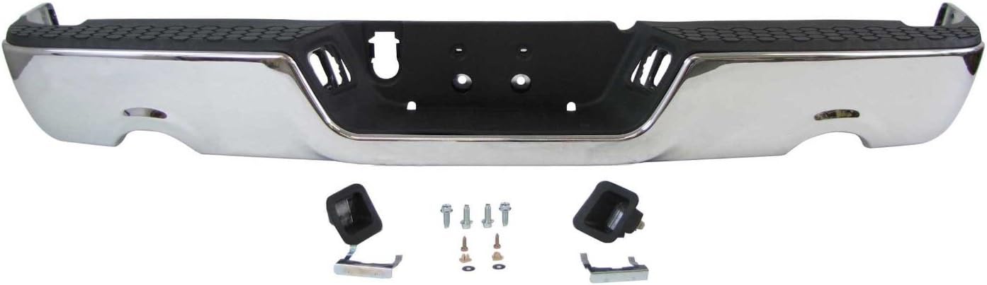 BUMPERS THAT DELIVER - Chrome, Steel Rear Step Bumper Assembly for 2009-2018 Dodge RAM 1500 09-18, CH1103118