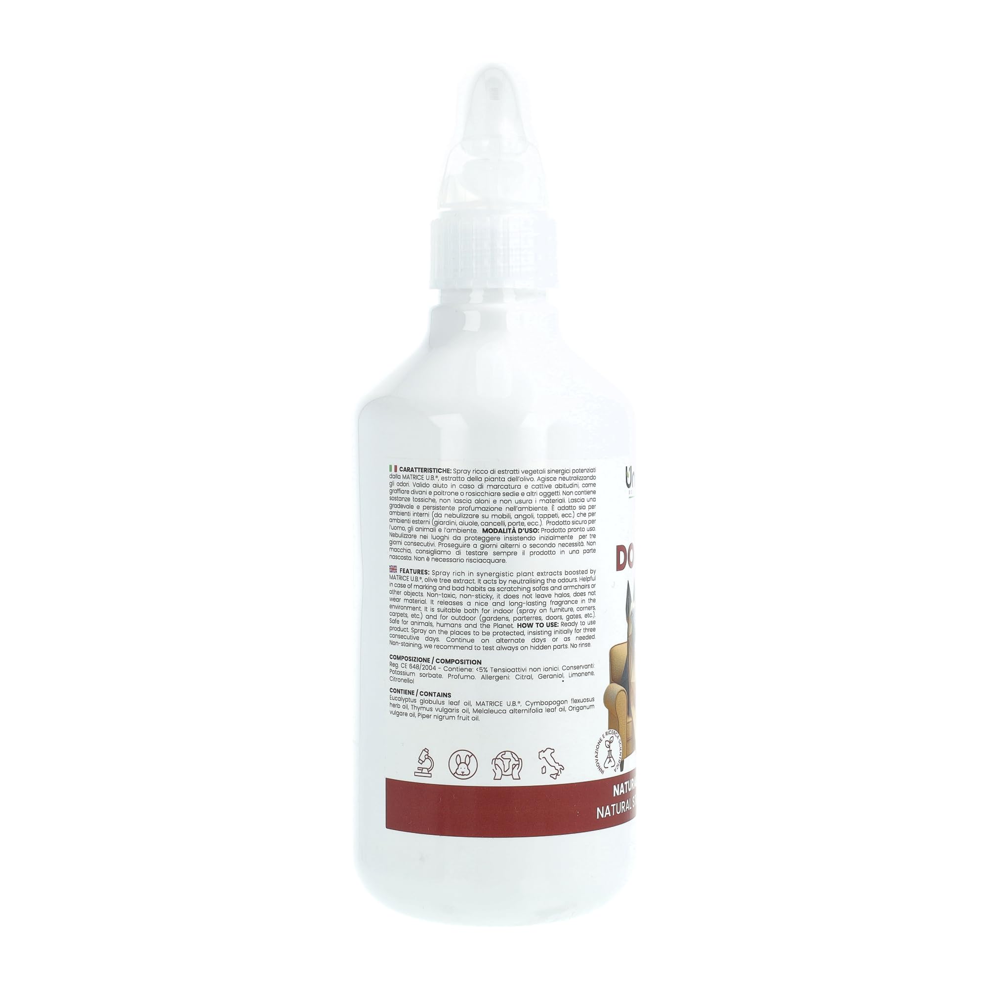 Union B.I.O. Soluzione Natura No Dog & Cat Spray Disabituante Cani e Gatti 500 ml
