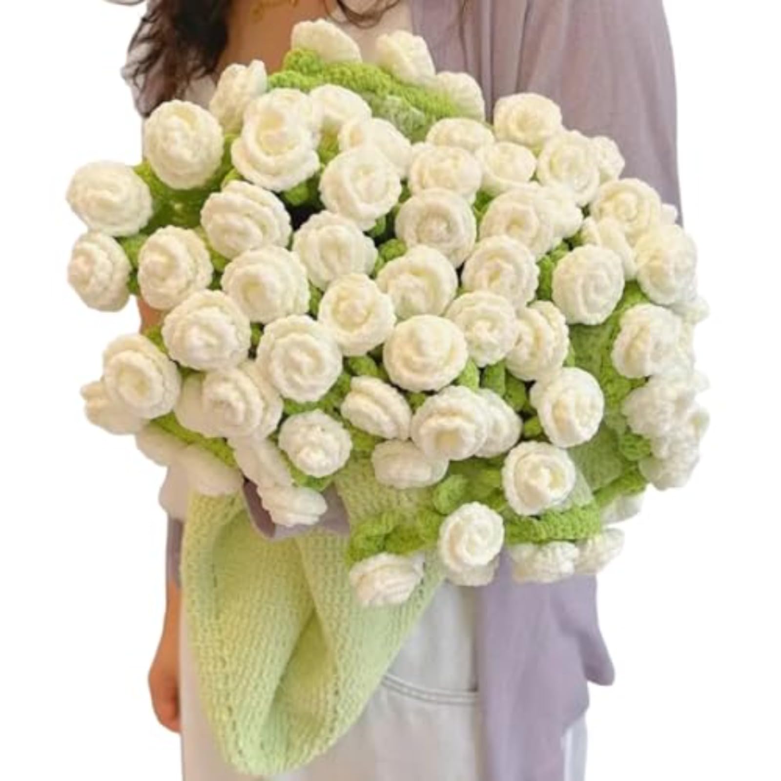 Amazon | 花束になるブランケット かぎ針編みキット フラワーブーケ