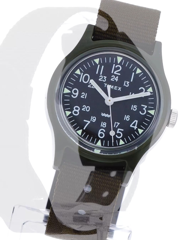 Amazon.co.jp: [TIMEX] 腕時計 TW2T33700 レディース オリーブ