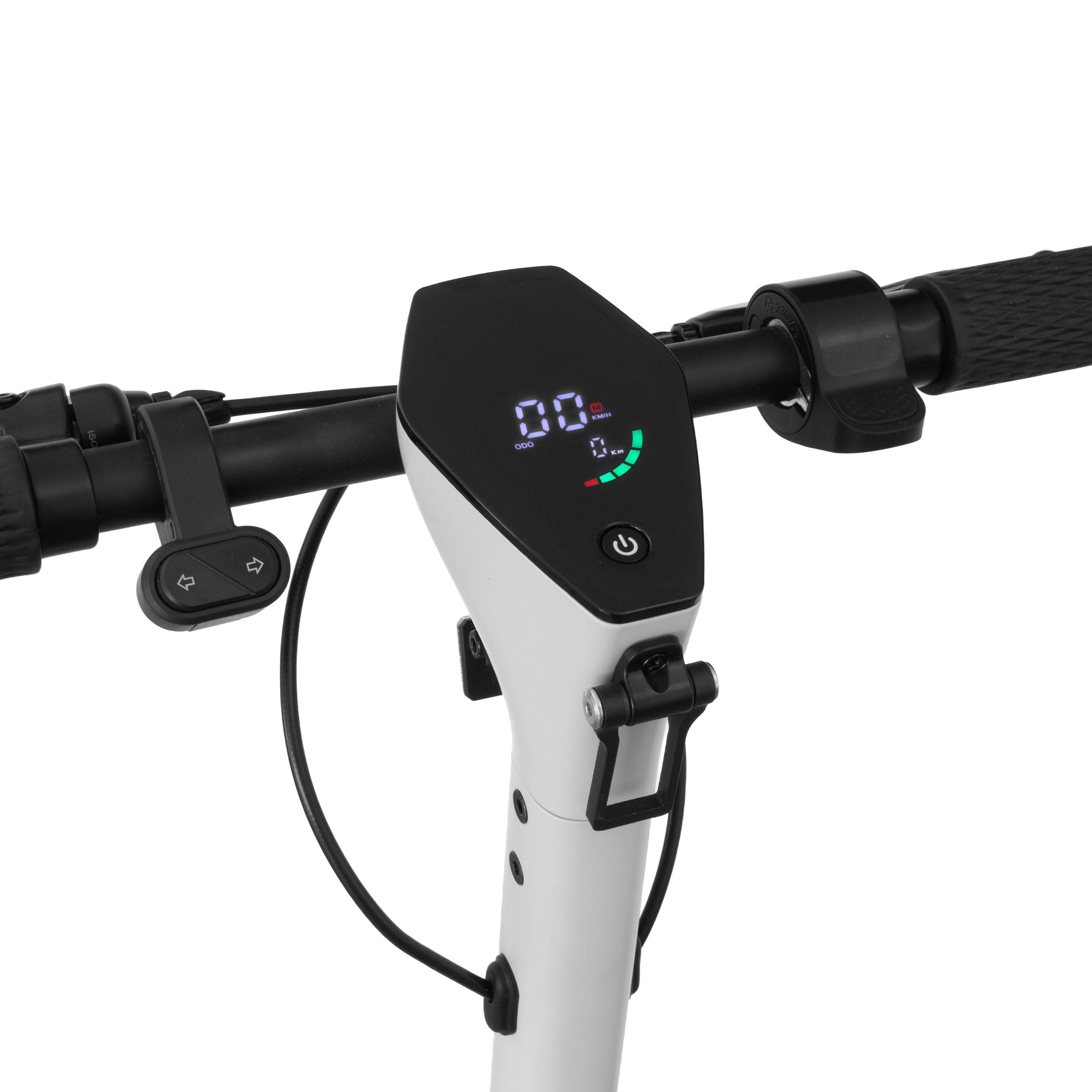 OLSSON Quantum Patinete Eléctrico Adultos Homologado DGT - 36V 580W Pot máxima 500 Nominal - Ruedas 10" - Intermitentes - Control de Crucero - Plegable - Bloqueable