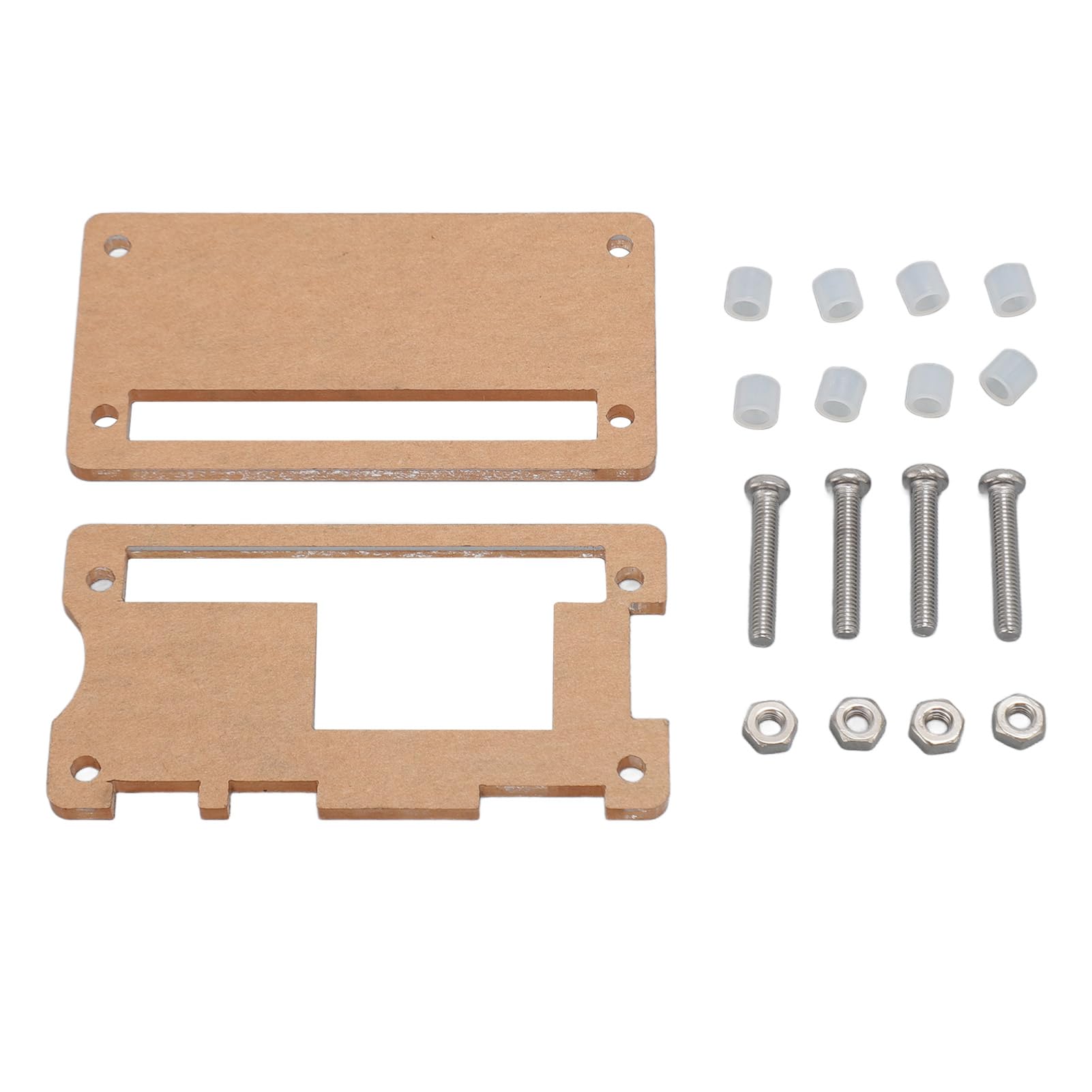 JauartaCase for Orange Pi Zero 2W Sturdy Durable Transparent Acrylic Precise Cutouts Simple Development Board Case