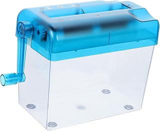CRAFTHROU Trituradora De Arquivos Trituradora De Papelão Mini Trituradora Manual Trituradora Para Home Office Trituradora De Documentos Tira Trituradora De Papel Para Escritório Desktop
