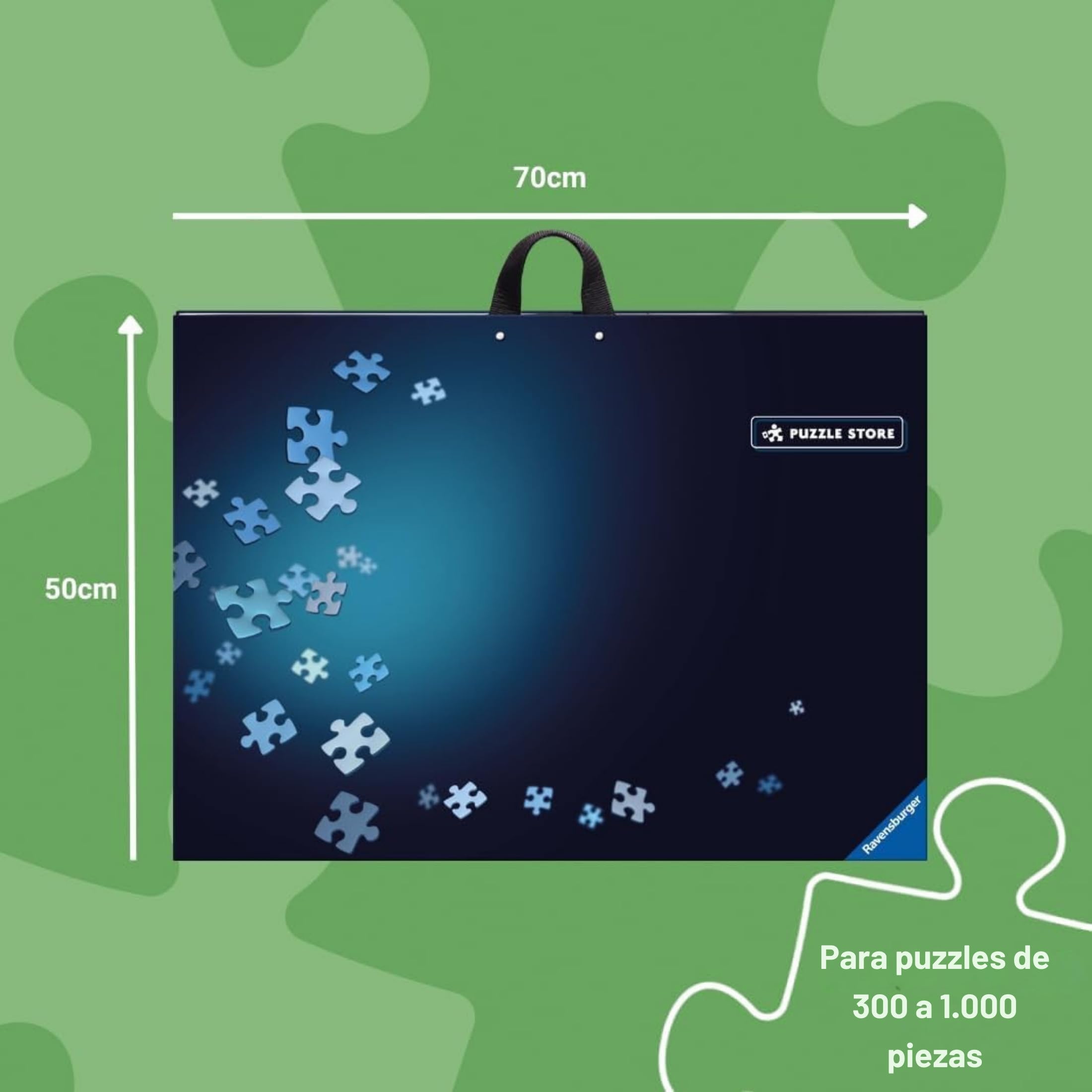 Ravensburger - Carpeta Puzzle Transportable | Tapete Puzzle | Guarda Puzzles | Tapete para Puzzles | Idea Regalo