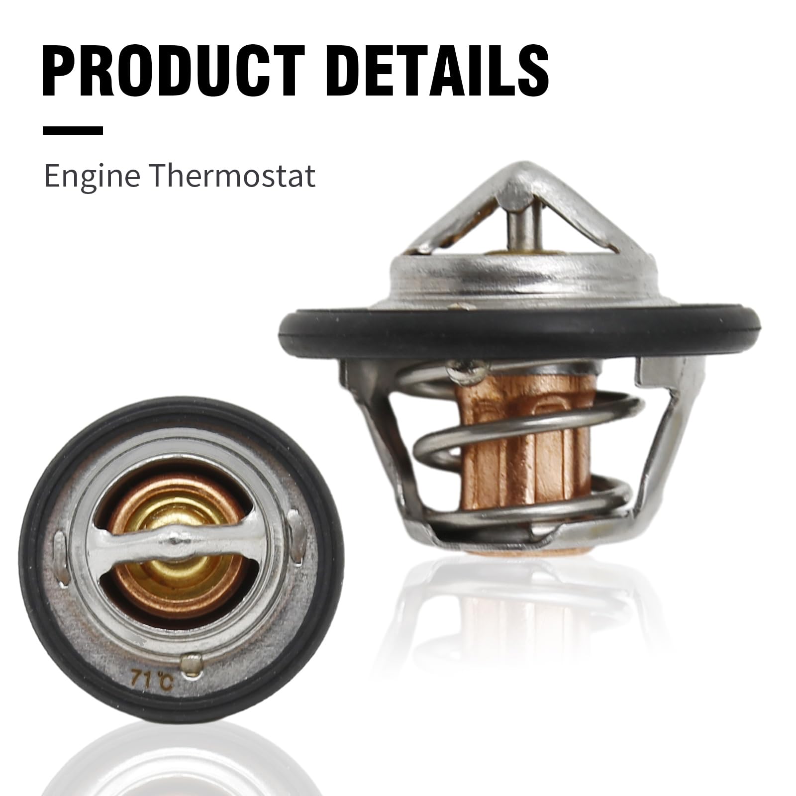 Amazon.com: Hoypeyfiy 71°C 160℉ Thermostat 119717-49800 with