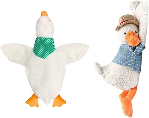 Miniatura 9 de Lindo soporte de papel de pato para automóvil, caja de pañuelos creativa a tope de pato, divertida caja de almacenamiento de papel colgante