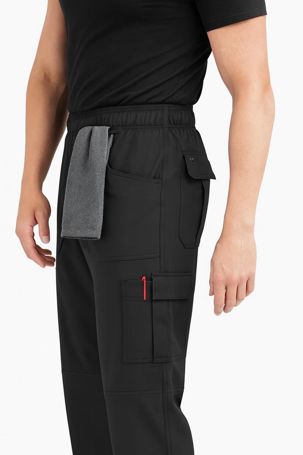 Pantalones unisex de estilo holgado para hombre y mujer, con cordón para servicio de alimentos, panaderos y profesionales culinarios