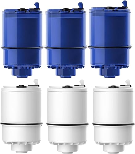 Waterdrop Filtro de agua certificado NSF, repuesto para filtro de agua PUR Faucet (6 unidades)