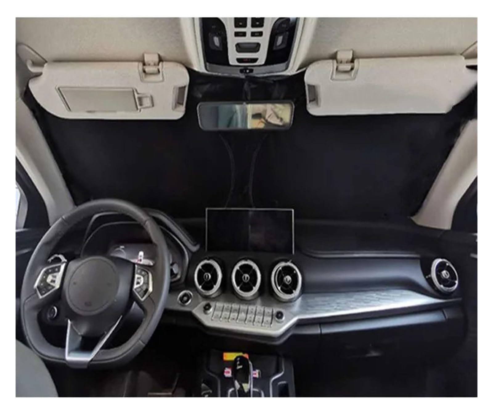 Parasole Macchina Per Tesla Modello 3 Y S X Finestrini Laterali Privacy Tenda Sole Cieco Ombreggiatura Personalizzata Anteriore Posteriore Parabrezza Parasole Auto Parasole (Misurare : MS 6 windows)