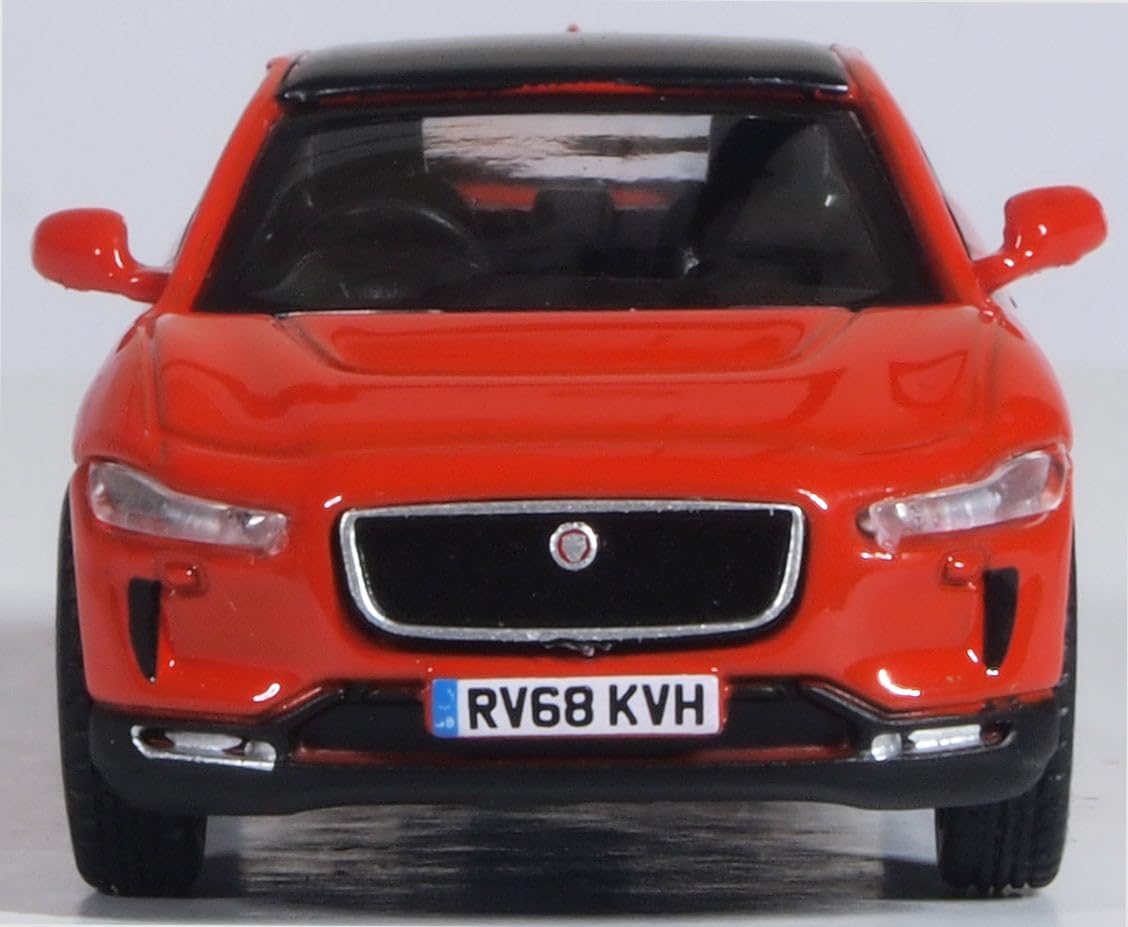Oxford Diecast 1:76 Photon Red Jaguar I Pace Collectable model