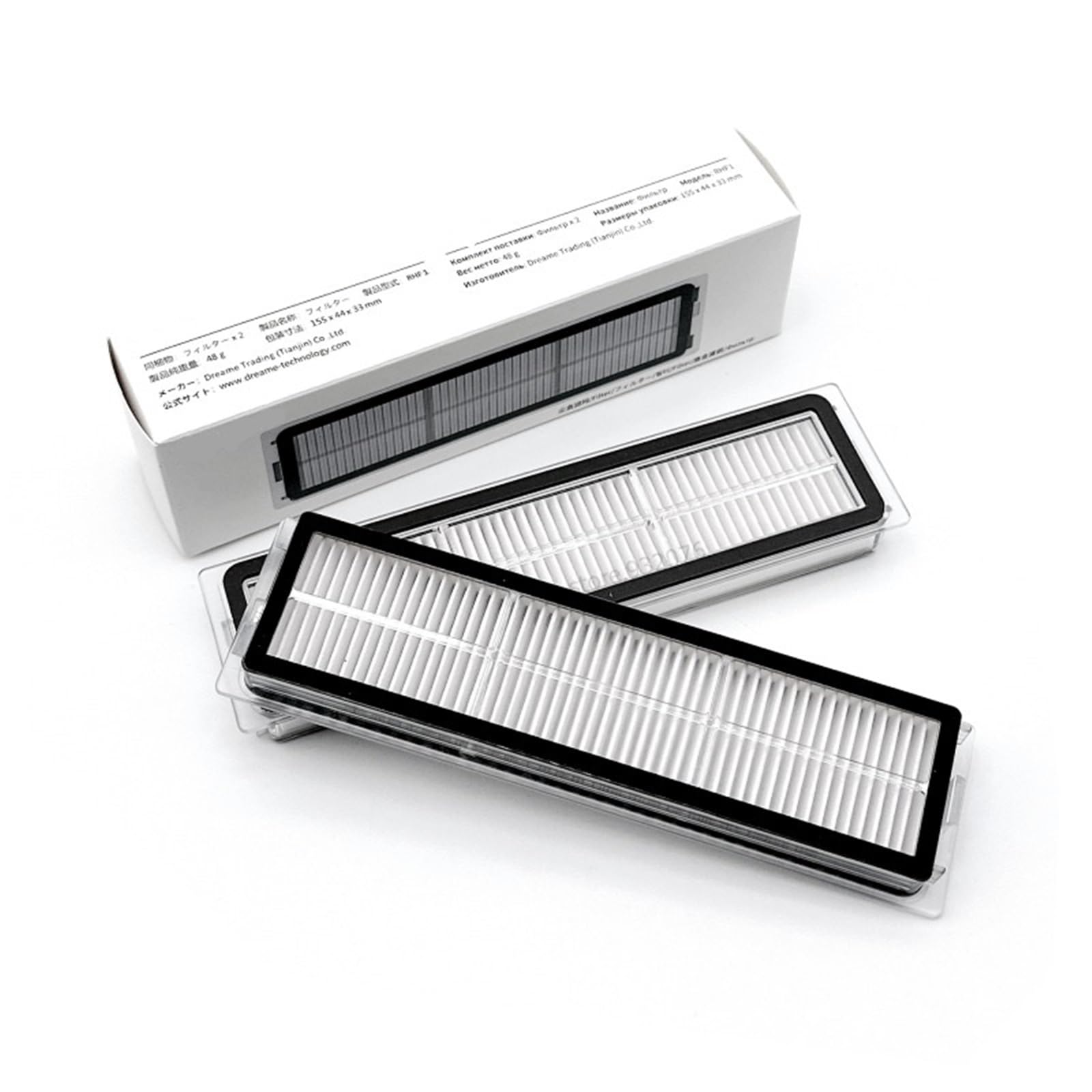 TRUQGDAHI Dust Bin, Compatible For Dreame D10S Pro L10 Pro D9 Pro D9 Max Gen2(Filter 2PC)