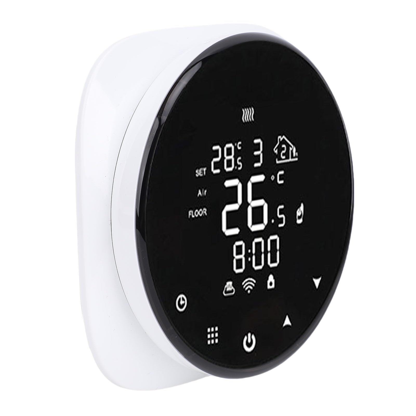 FILFEEL Termostato WiFi Controlador de Temperatura Digital Montado en la Pared para el Hogar y la Oficina - Control Remoto de Aplicaciones Telefónicas, Precisión Precisa de ±0,5 °C, Fácil