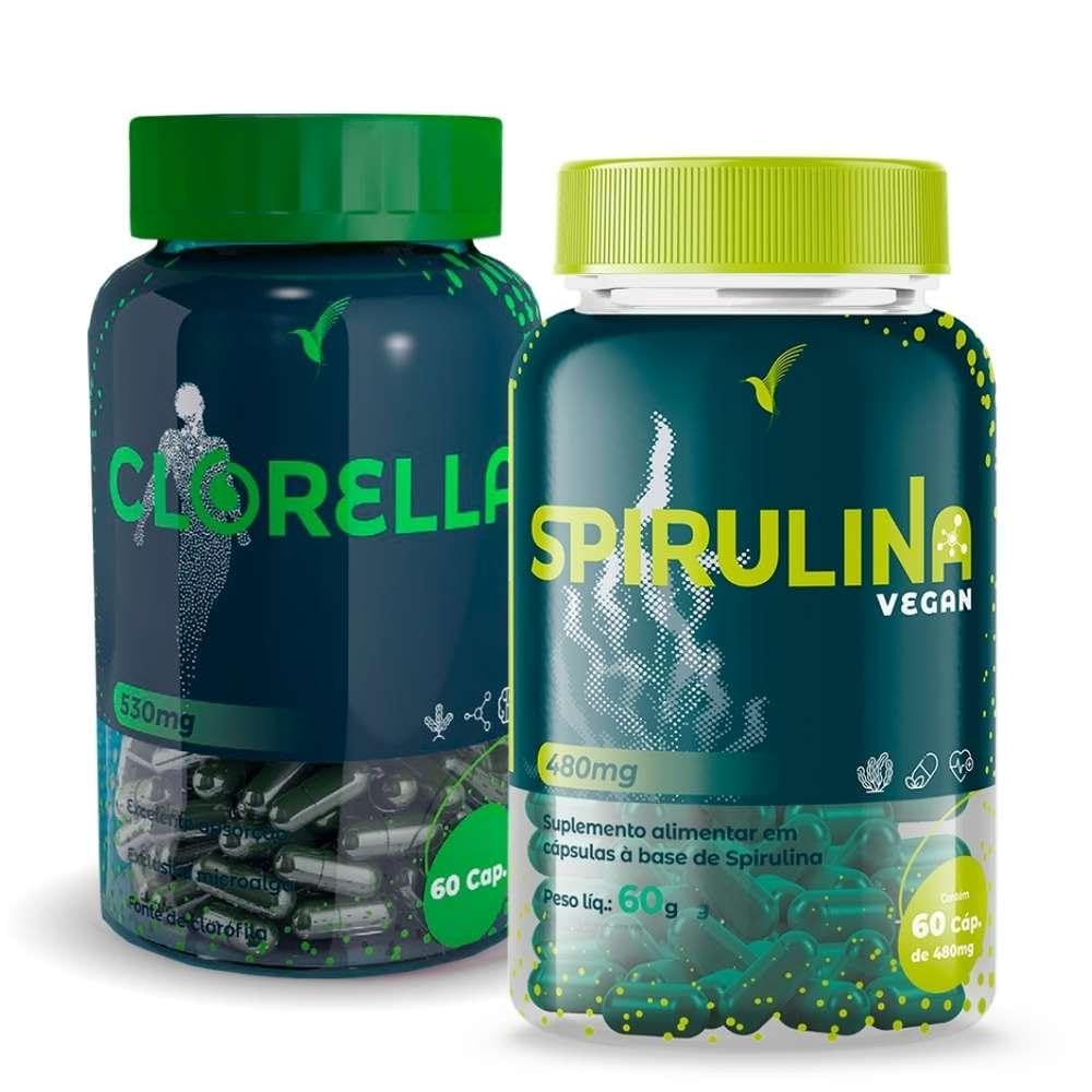 Kit Spirulina 30 dias 60 cáps + Clorella 20 dias 60 cáps em promoção! Veja a oferta e mais achadinhos de Vitaminas & Suplementos 2 Hoje é o melhor dia para comprar Kit Spirulina 30 dias 60 cáps + Clorella 20 dias 60 cáps com aquele preço maroto! Promoção! Aproveite a oferta! 2