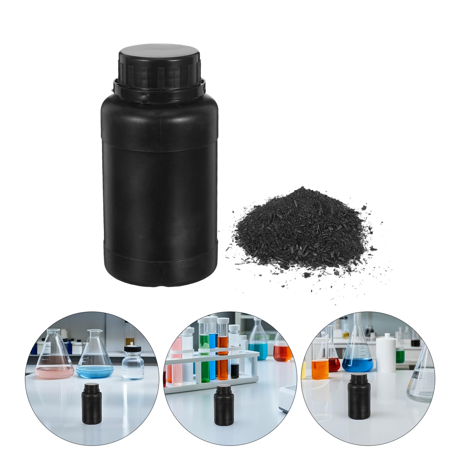 Healeved Ferro Polvere per Fisica Esperimento Limatura di Ferro Grossolana Strumenti Magnetici per Educazione Scientifica Kit per Esperimenti di Campo Magnetico Materiale Didattico