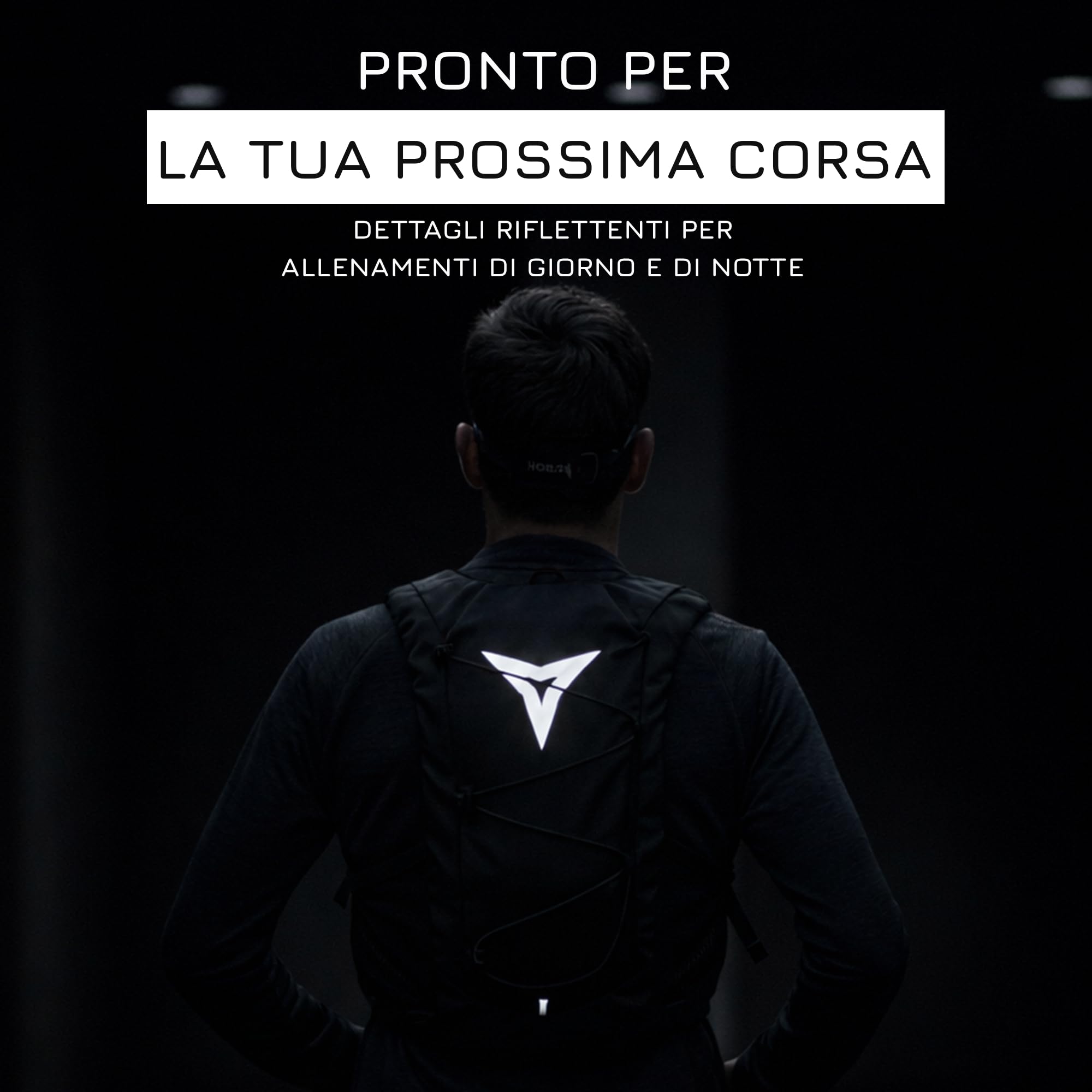 Gilet da corsa da uomo e da donna, ultraleggero, da corsa, con borraccia da 500 ml, per corsa, da jogging, da corsa