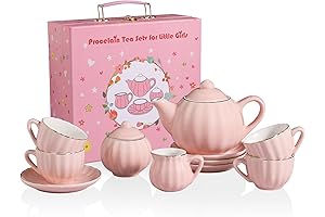 Sweejar Pink Tea Set: A Delightful Tea Party Experience for Little Girls