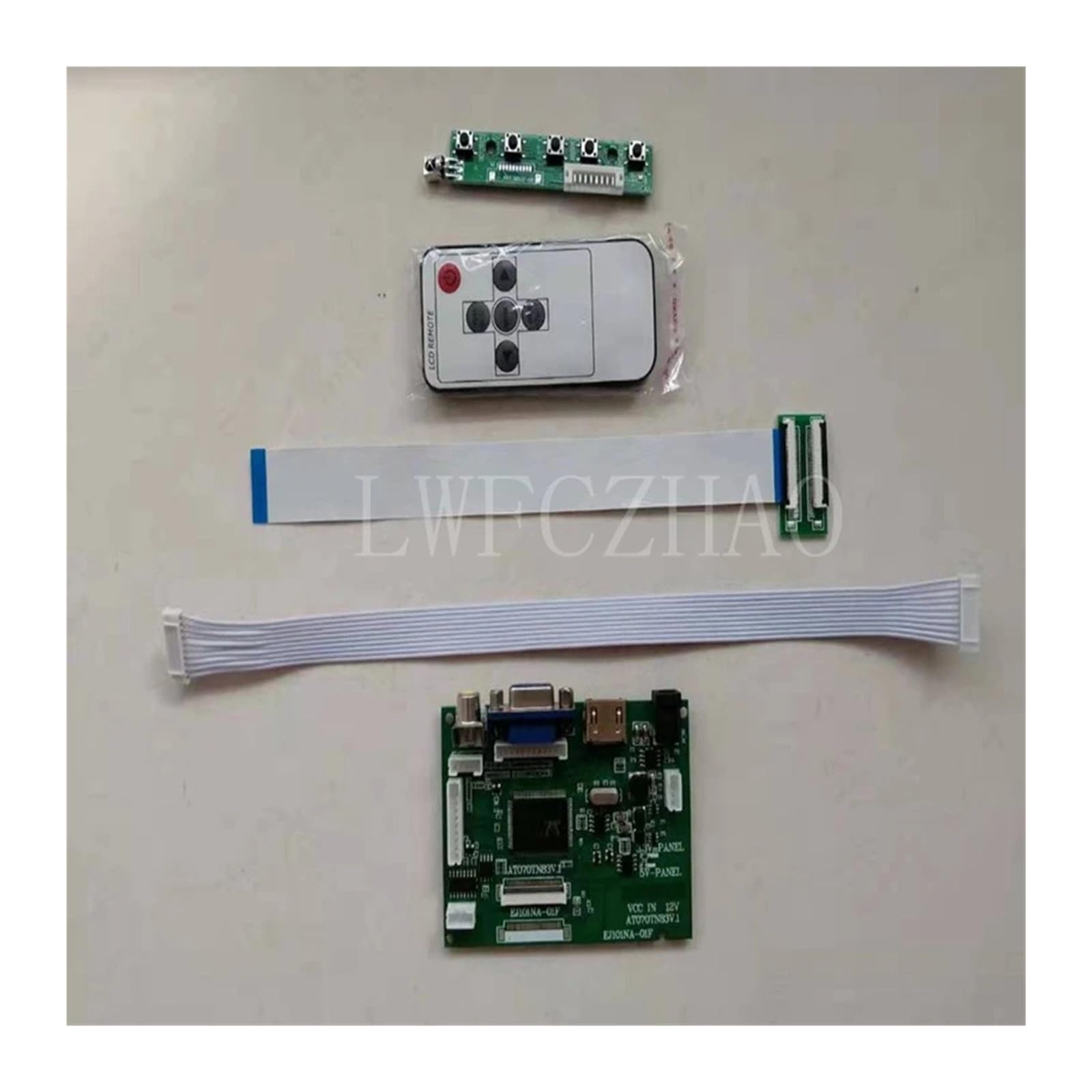 AT056TN53 V.1 Schermo LCD V.1 Kit Driver EDP Scheda Driver Di Controllo HDMI VGA | Pannello monitor da 5,6 pollici 640x480(AT056TN53 V1 LCD)