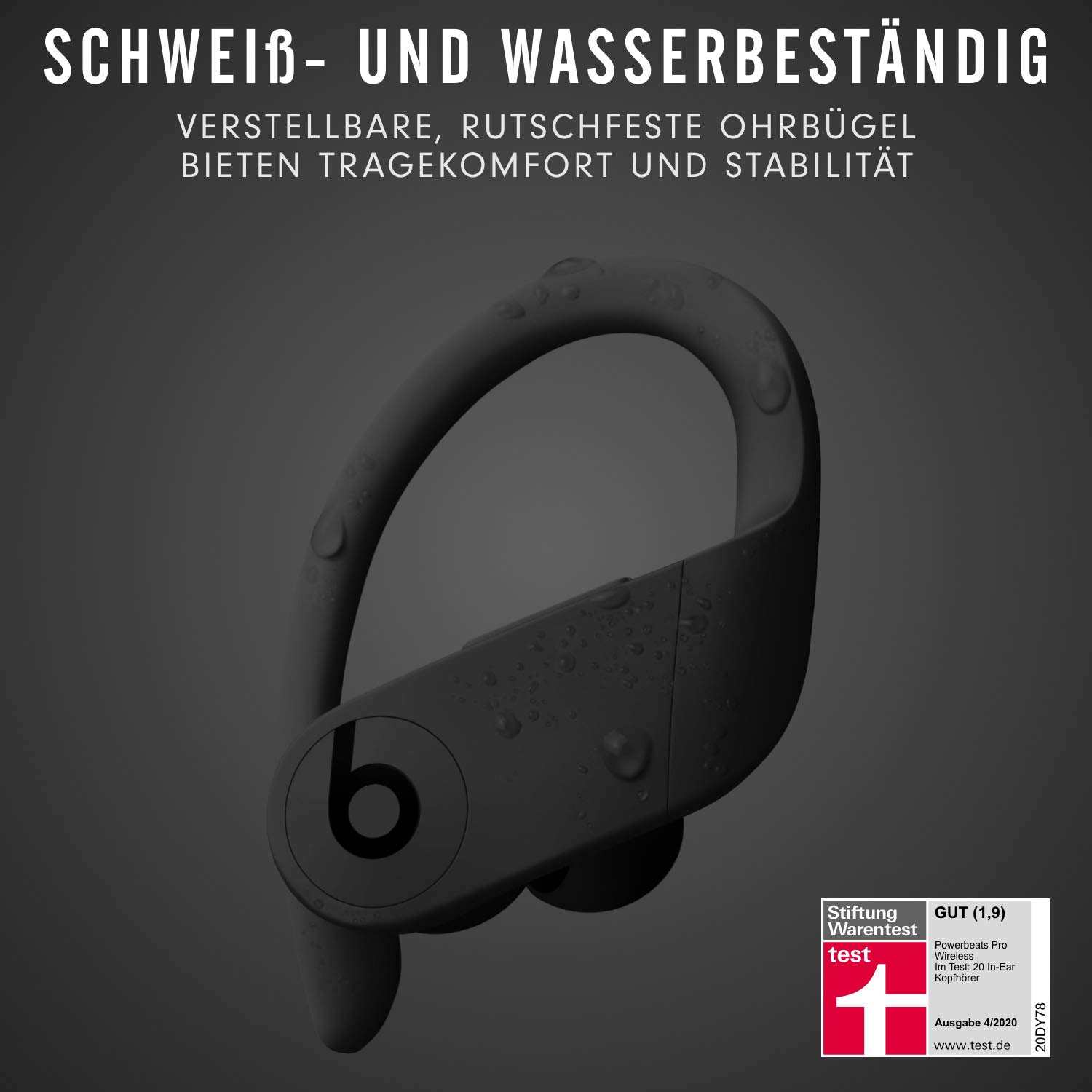 PowerBeats Pro Wireless Earbuds - H1 Chip, 9 Ore Riproduzione - Dettaglio
