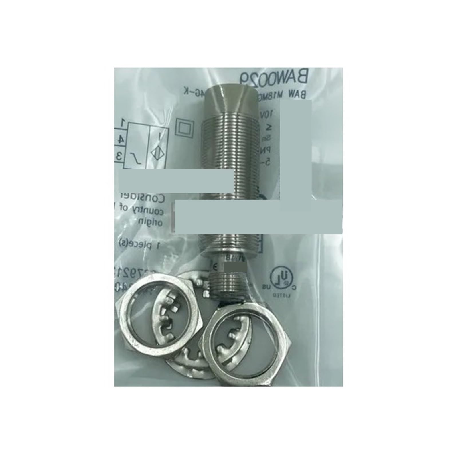 Capteur de distance BAW0029 M18MG-UAC16F-S04G-K pour la robotique d'atelier