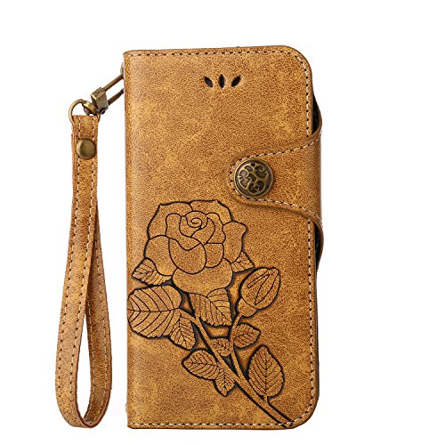 COZY HUT Nokia 6 Custodia, Retro Elegant Rose