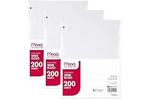 Wide Ruled Filler Paper That Exceeds Expectations