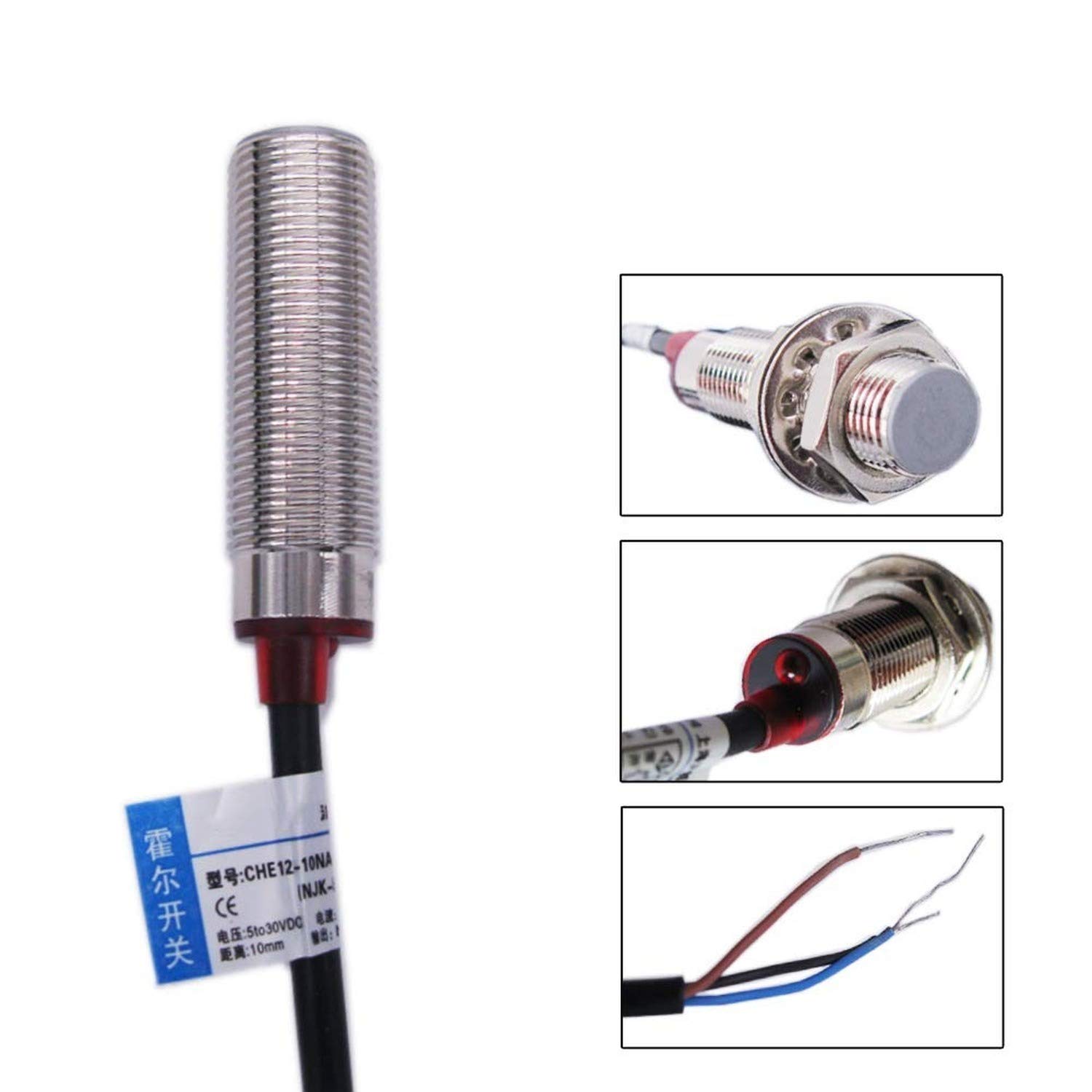 Sensor de interruptor de proximidad Hall, efecto Hall NPN normalmente