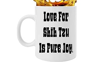 Unique Gift for Shih Tzu Owners, Coffee Mug for Dog Lovers