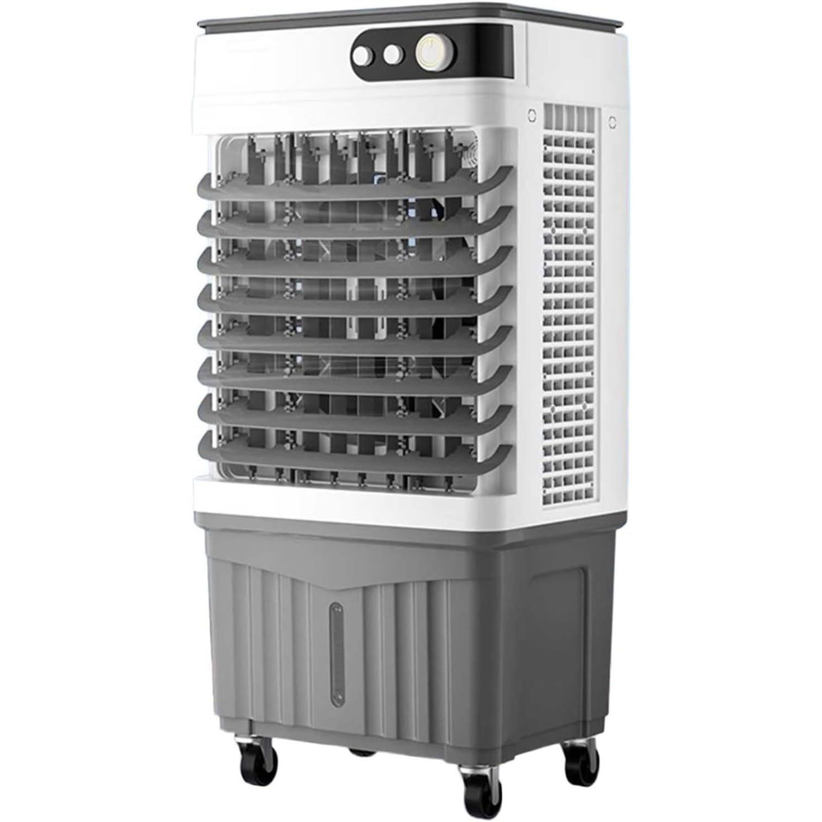 Przenośny klimatyzator bez jednostki zewnętrznej, klimatyzator 3 w 1 z 4 elementami chłodzącymi, 3 poziomy intensywności 120° oscylacja 12H Timer tryb uśpienia chłodnica powietrza do użytku wewnątrz