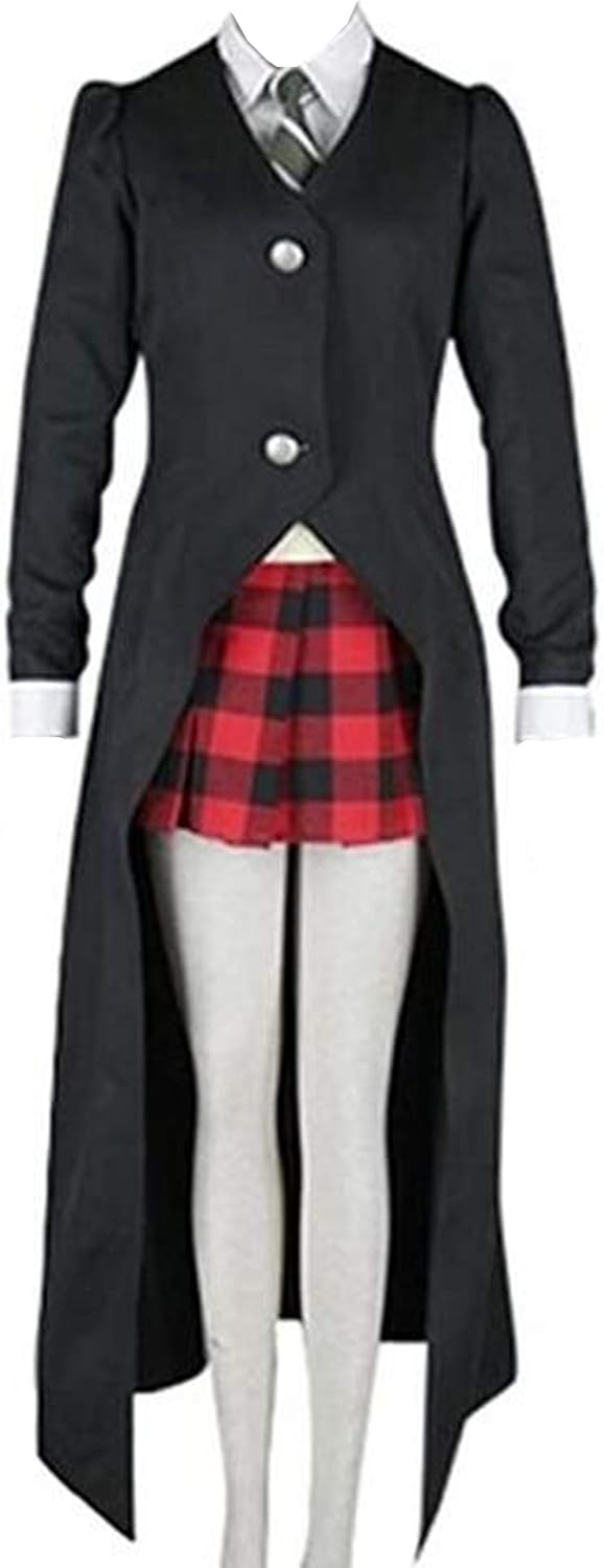 Poetic Walk Womens Cosplay Costume Cloak Vest School Uniform Suit Halloween Outfit