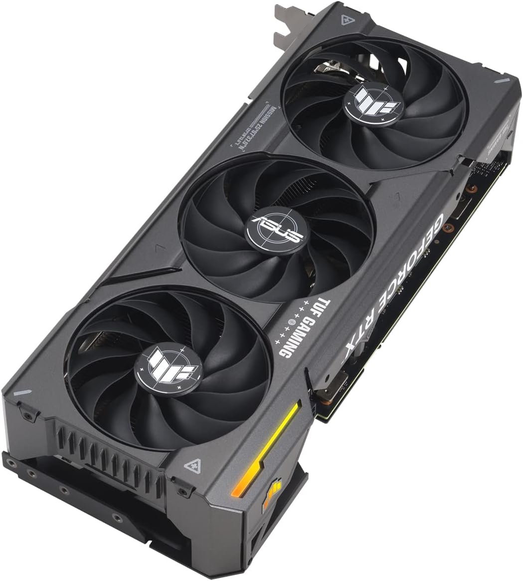 ASUS TUF Gaming NVIDIA GeForce RTX 4070 Scheda Grafica, 12 GB GDDR6X 192-bit 21 Gbps PCIE 4.0, GPU Tweak III, TUF-RTX4070-12G-GAMING ASUS TUF Gaming NVIDIA GeForce RTX 4070 Scheda Grafica, 12 GB GDDR6X 192-bit 21 Gbps PCIE 4.0, GPU Tweak III, TUF-RTX4070-12G-GAMING